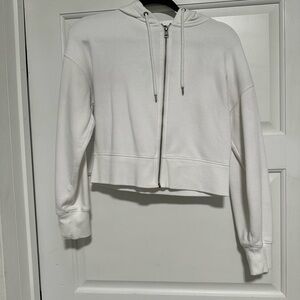 Universal Thread White Zip-Up Hoodie